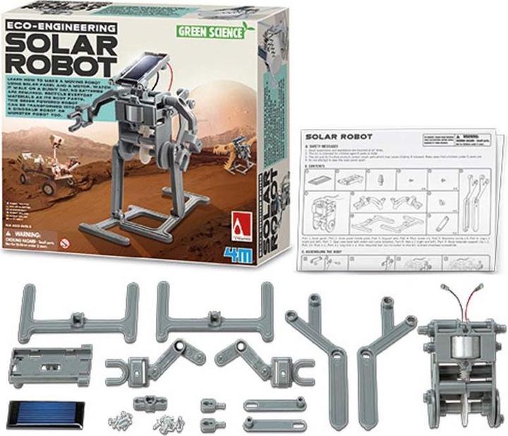 Actual product image 4M Creative solar robot