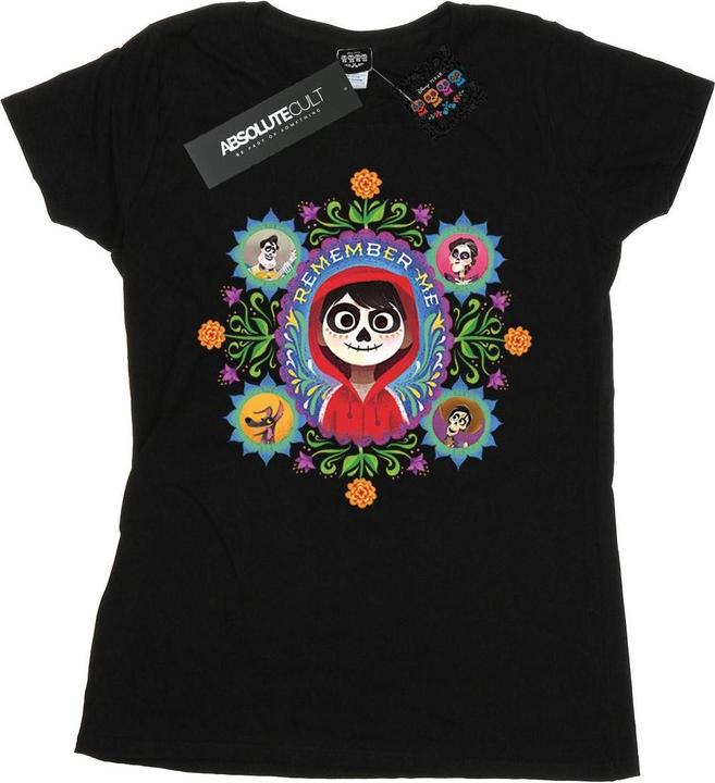 Actual product image Disney Womens/Ladies Coco Remember Me Cotton T-Shirt (M)
