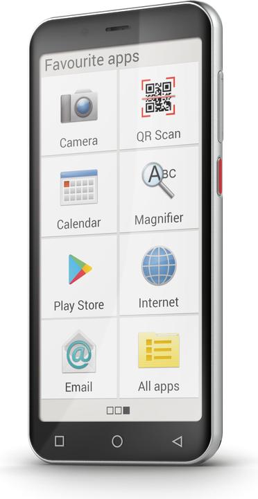 Image du produit Emporia Smart 5 mini (64 Go, Noir, 4.95", SIM simple, 13 Mpx, 4G)