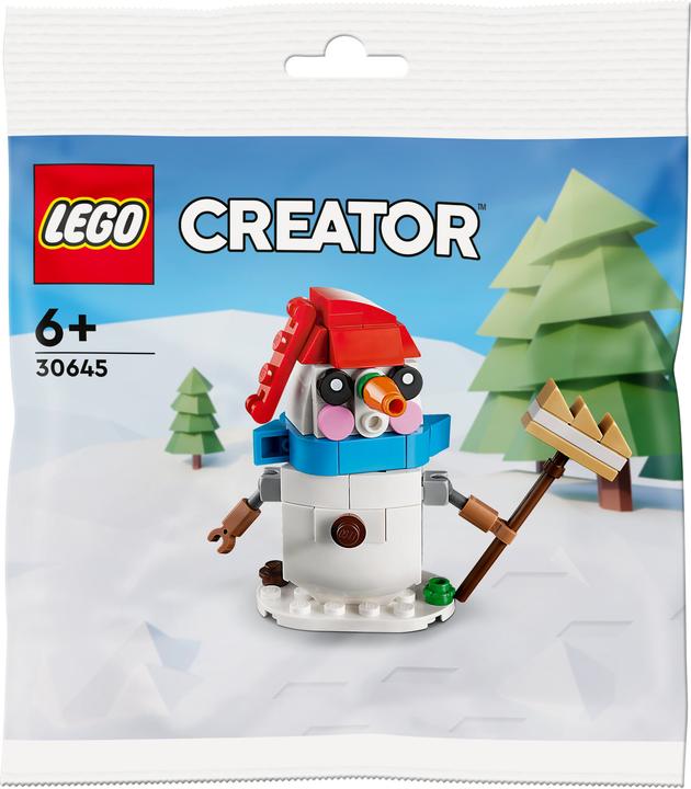 Produktbild LEGO Schneemann (30645, LEGO Creator 3-in-1)