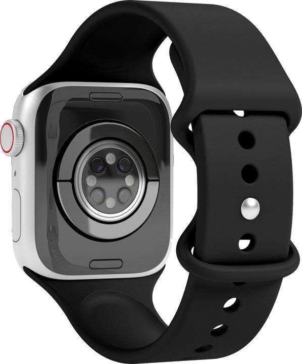 Immagine prodotto Vonmählen Custodia in silicone Loop 2 Band One Black 42/44/45/49mm (42 mm, 44 mm, 45 mm, 49 mm, Silicone, Acciaio inossidabile, Apple Watch Ultra, Apple Watch Series 1, Apple Watch Series 2, Apple Watch Series 3, Apple Watch Serie 4, Apple Watch Serie 5, Apple Watch Serie 6, Apple Watch Series 7, Apple Watch Series 8, Apple Watch Series 9, Apple Watch SE)