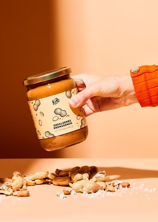 Produktbild KoRo Gesalzenes Erdnussmus (500 g)