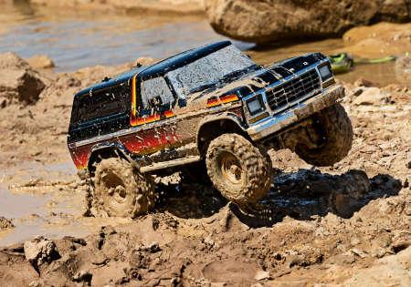 Actual product image Traxxas TRX-4 79 Ford Bronco sunset 1/10 Crawler RTR Brushed, Clipless, without battery and charger (RTR Ready-to-Run)