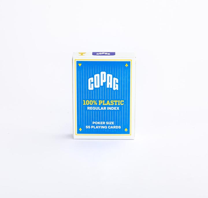 Actual product image Copag Plastic Poker Cards Deck Regular (German, French, Italian, English)