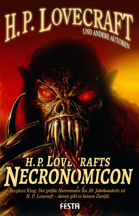 Actual product image H. P. Lovecrafts Necronomicon (German, Francs Festa, Edward Lee, H. P. Lovecraft, 2018)