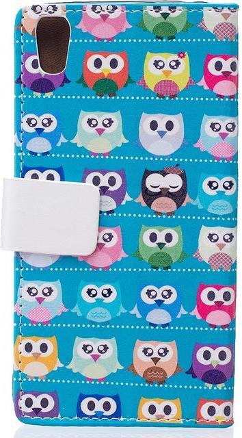 Immagine prodotto MU Style Custodia in pelle con piccoli gufi (DTEK50)