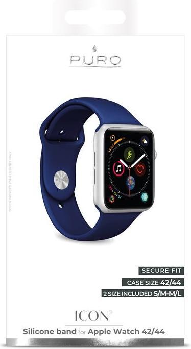 Produktbild Puro Icon 42-44mm (44 mm, Silikon, Apple Watch Series 4, Apple Watch Series 5, Apple Watch SE, Apple Watch Series 6)