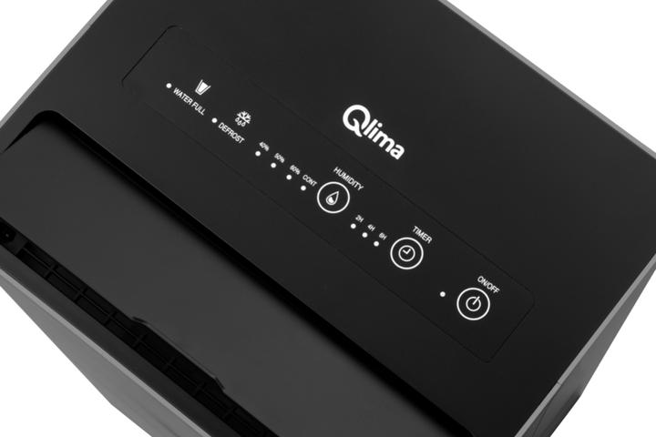 Immagine prodotto Qlima D 812 Smart - Luchtontvochtiger - 12L/Dag - Adatto a Woonkamer, Slaapkamer, Badkamer, Babykamer (75 m², 12 l/24h)