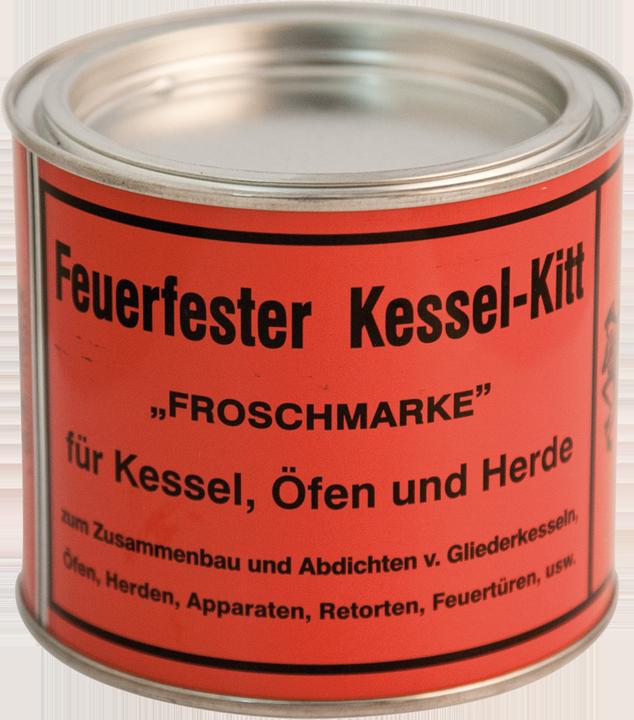Actual product image Fermit Feuerfester Kesselkitt (1 kg, Black, 500 ml)