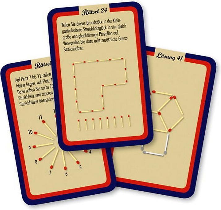 Produktbild Streichholzrätsel (Deutsch)