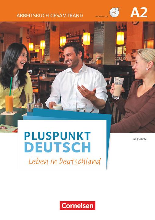 Produktbild Pluspunkt Deutsch - Leben in Deutschland A2. Gesamtband. Arbeitsbuch mit Audio-CDs (Deutsch, Friederike Jin, Joachim Schote, 2016)