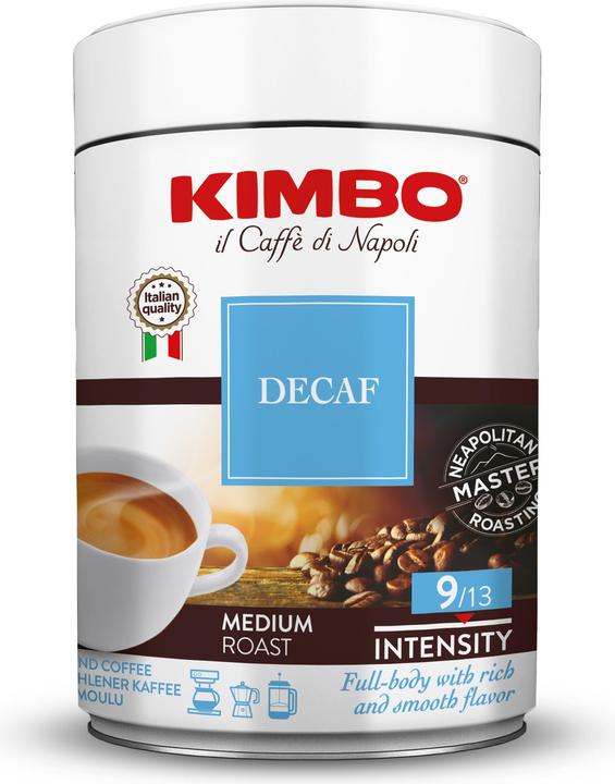 Immagine prodotto Kimbo Decaffeinato (Arrosto scuro, 250 g)