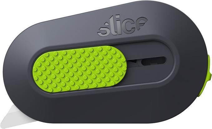 Slice Mini-Cutter mit automatischem Klingenrückzug, schwarz/grün (Cutter)