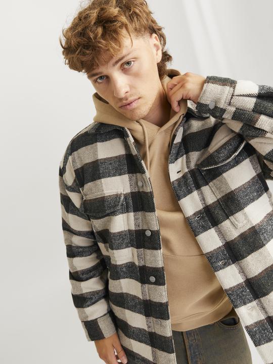 Image du produit Jack & Jones Jorvesterbro Teddy Overshirt Ls Ln (M)