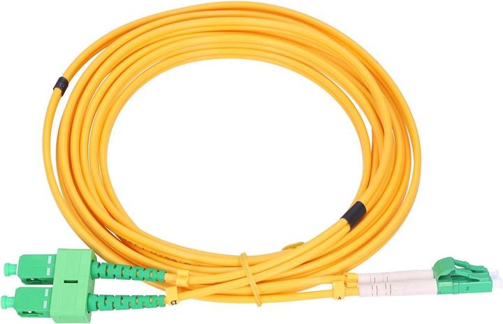 Actual product image Extralink SC/APC-LC/APC | Patchcord | Jednomodowy, Duplex, 9/125um, 3mm, 1,5m (CAT6, 1.50 m)