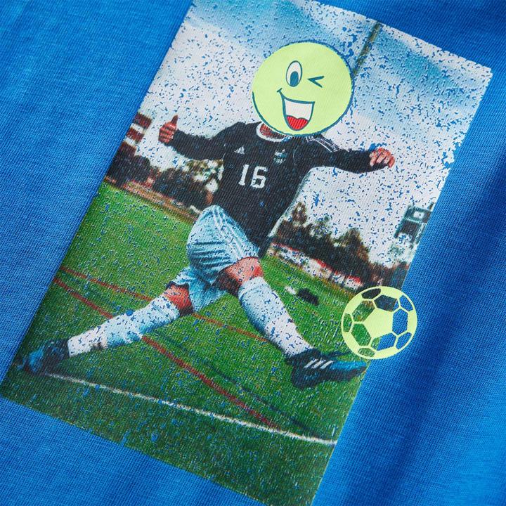Actual product image VidaXL Children's long-sleeved shirt cobalt blue 104,Material: 100 (104)
