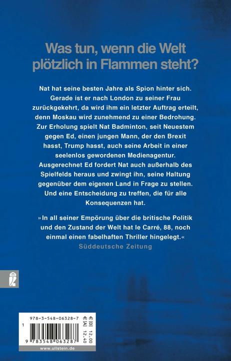 Produktbild Federball (Deutsch, John le Carré, 2020)