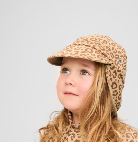 Image du produit Cloby Wende-Sonnenhut UPF 50+ Leopard Brown Sandy Beach