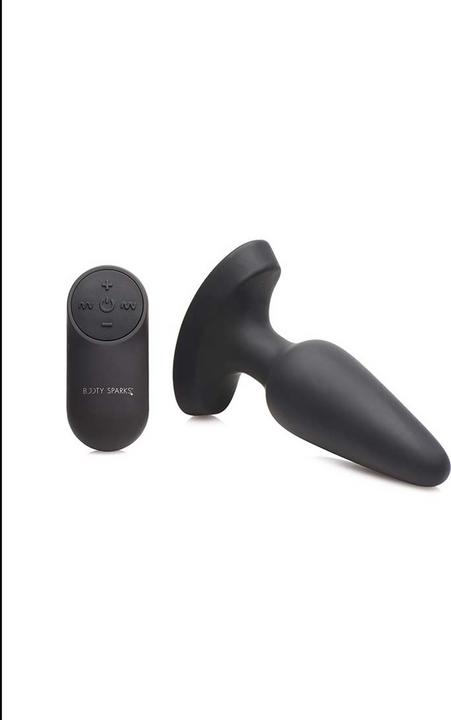 Actual product image XR Brands Laser Fuck Me Medium Anal Plug with Remote Control
