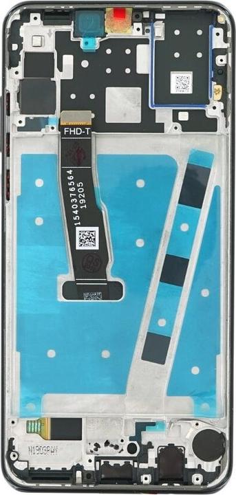 Produktbild OEM Display-Einheit + Rahmen für Huawei P30 Lite schwarz (Display, Huawei P30 Lite, Huawei P30 Lite New Edition)
