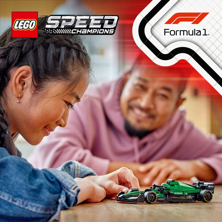 Produktbild LEGO Aston Martin Aramco F1 AMR24 Rennauto (77245, LEGO Speed Champions)