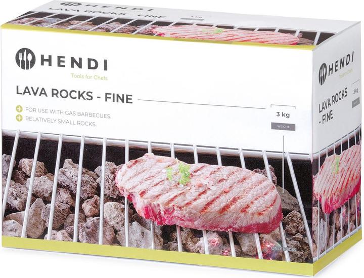 Immagine prodotto Hendi Pietre laviche per barbecue a gas (3 kg)