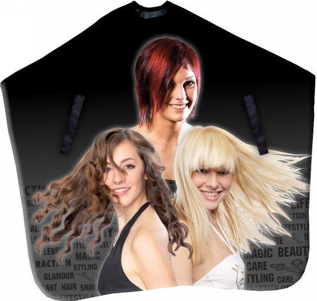 Image du produit Trend-Design Cape de cape "3Ladies" nylon 135 x 150 cm
