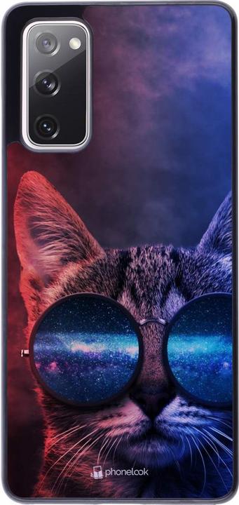 Immagine prodotto PhoneLook Custodia Galaxy S20 FE Rosso Blu Occhiali da gatto (Samsung Galaxy S20 FE 5G)