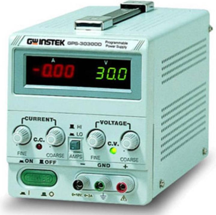Actual product image GW Instek Laboratory power supply, adjustable GPS 3030DD 0 30 V 3 A 90 W Number of outputs 1 x