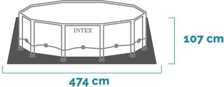 Actual product image Intex Prism Frame Premium Pool Set (457 x 107 cm)