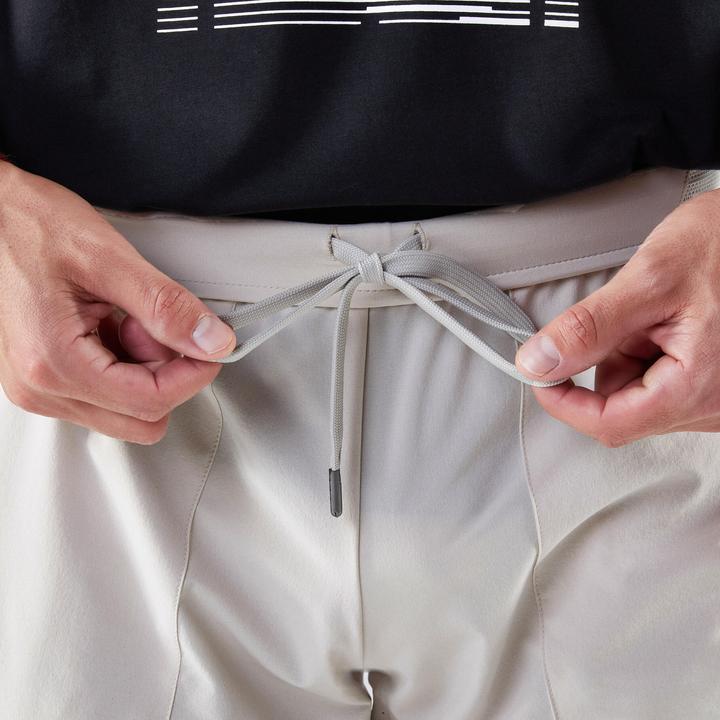 Actual product image Artengo Men's breathable tennis shorts - Dry+ Beige Gaël Monfils (S)