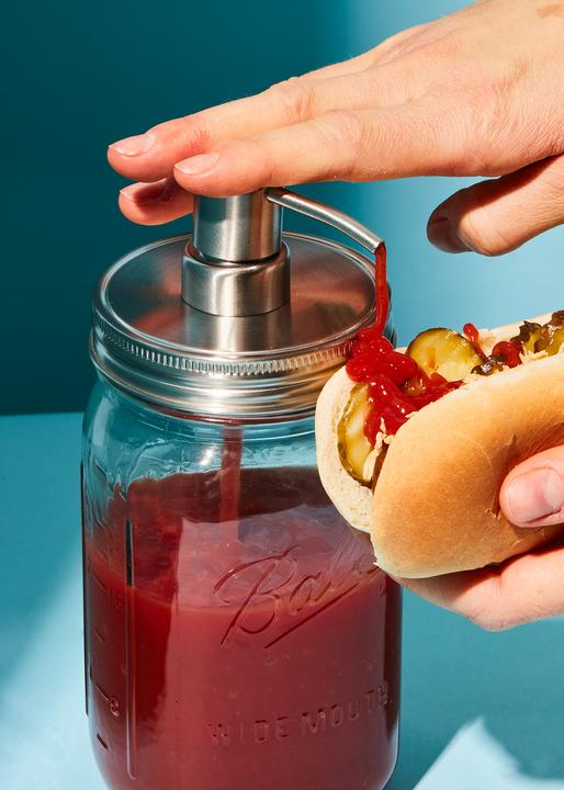 Immagine prodotto KoRo Attacco per dispenser di sapone per Ball Mason Jar 86 mm