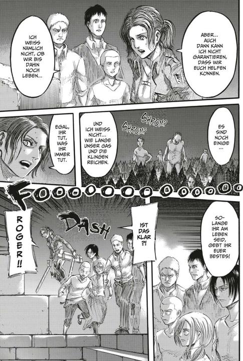 Actual product image Attack on Titan, Band 10 (German, Hajime Isayama, 2015)