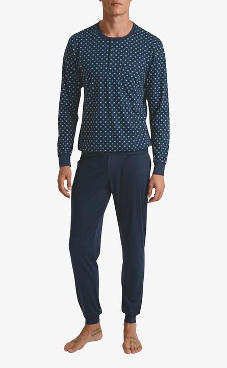 Produktbild Calida Pyjama "Relax Choice 3" blau (L)