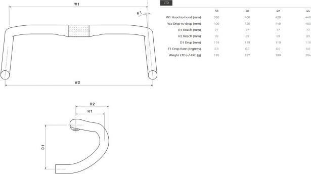 Actual product image 3T Superergo LTD Carbon (31.80 mm)