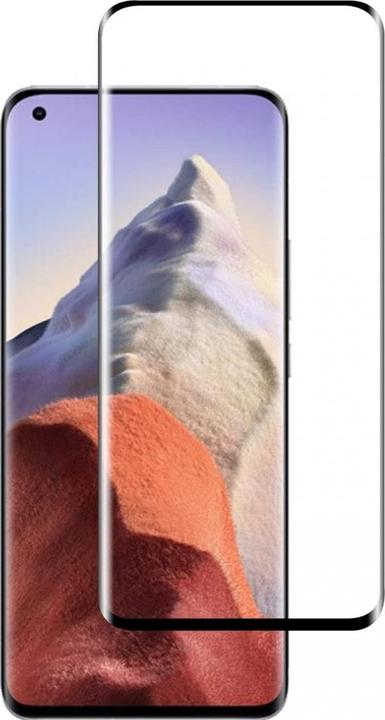 Actual product image Screenguard Xiaomi Mi 11 Ultra Full Screen Protective Glass Film 2.5D 9H (1 Piece, Xiaomi Mi 11 Ultra)