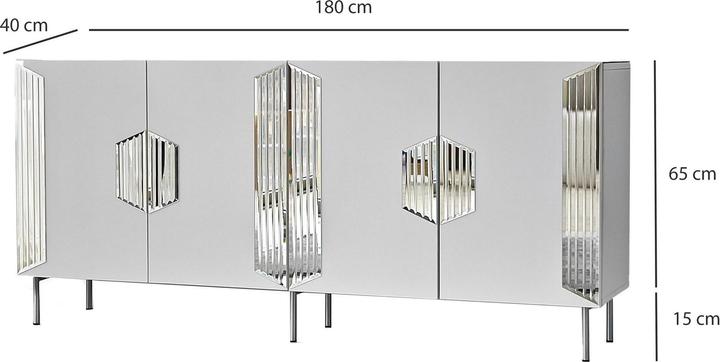 Immagine prodotto Skye Decor Dubai (180 x 80 x 40 cm)