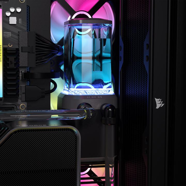 Actual product image Corsair CPC Hydro X iCUE XH405i RGB Kit grey