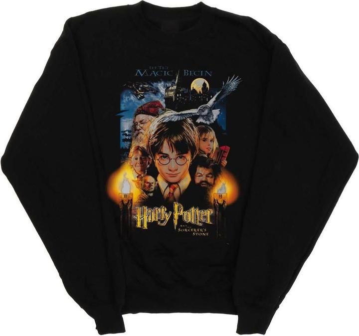 Actual product image Mens The Sorcerer's Stone Poster Sweatshirt (4XL)