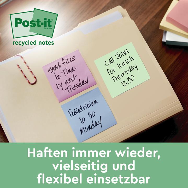 Produktbild Post-it Recycling Turm (127 x 76 mm)