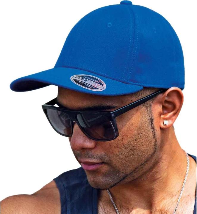Actual product image Result Unisex Adult Kansas Flexible Baseball Cap (M)