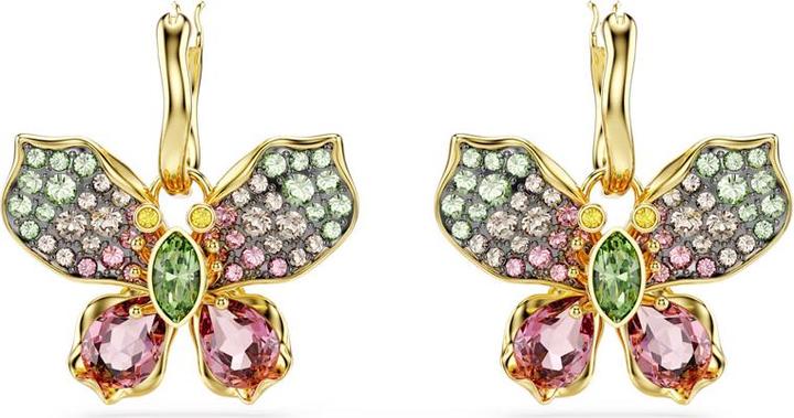 Immagine prodotto Swarovski Idyllia Drop Ohrhänger Verschiedene Schliffe Pavé Schmetterling Mehrfarbig (Metallo Swarovski)