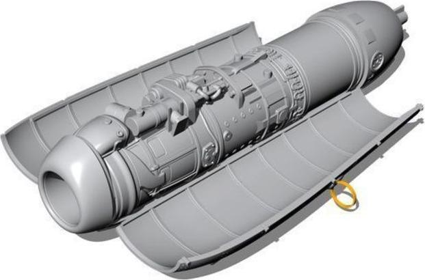 Productafbeelding CMK Heinkel He 162A motor (BMW 003 straalmotor)