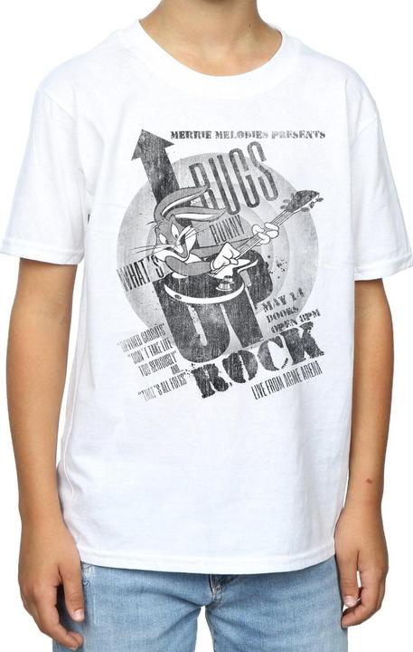 Actual product image Looney Tunes Boys Bugs Bunny What's Up Rock T-Shirt (140, 146)
