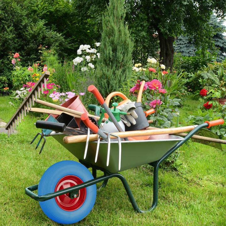 Produktbild Relaxdays Schubkarrenrad