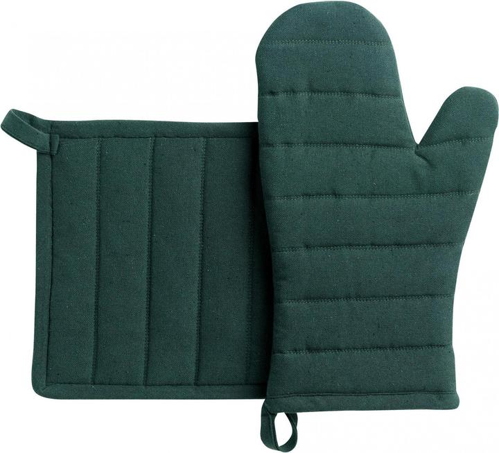 Winkler set gant/manique recyclé jona (Outer material 80% cotton 20% polyester Filling 100% cotton)