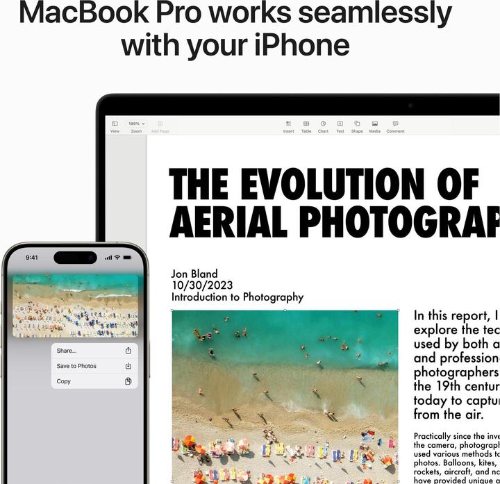 Image du produit Apple MacBook Pro - Late 2023 (14", M3, 16 Go, 1000 Go, CH)