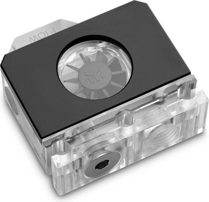 Immagine prodotto EKWB EK-Quantum Scalar Flowmeter Top-To-Bottom D-RGB