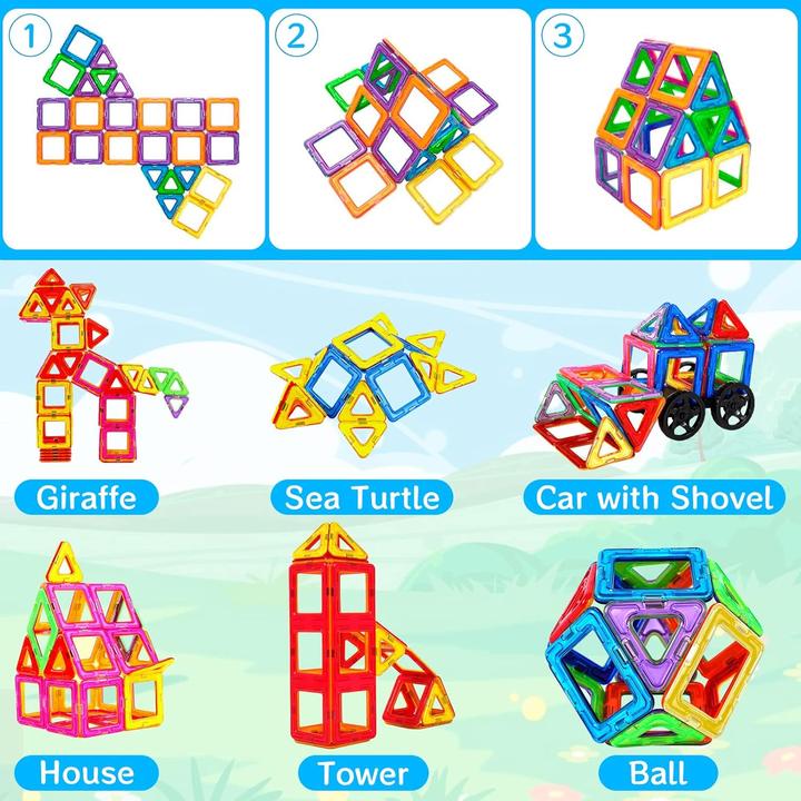 Image du produit Aouvt Jeu de cubes magnétiques