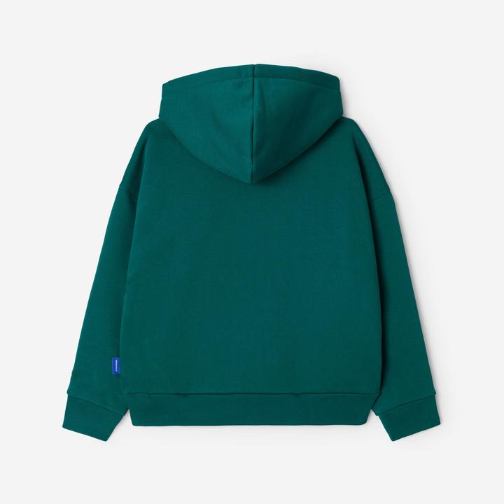 Image du produit Decathlon Sweat à capuche femme, Elementals, vert (XXL)